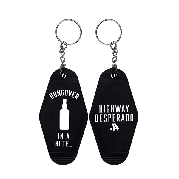 "Hungover In A Hotel" Keychain