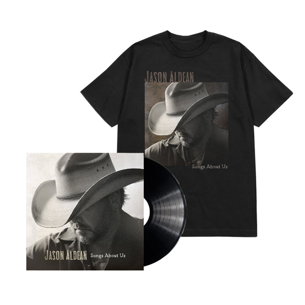 Songs About Us Vinyl + T-Shirt