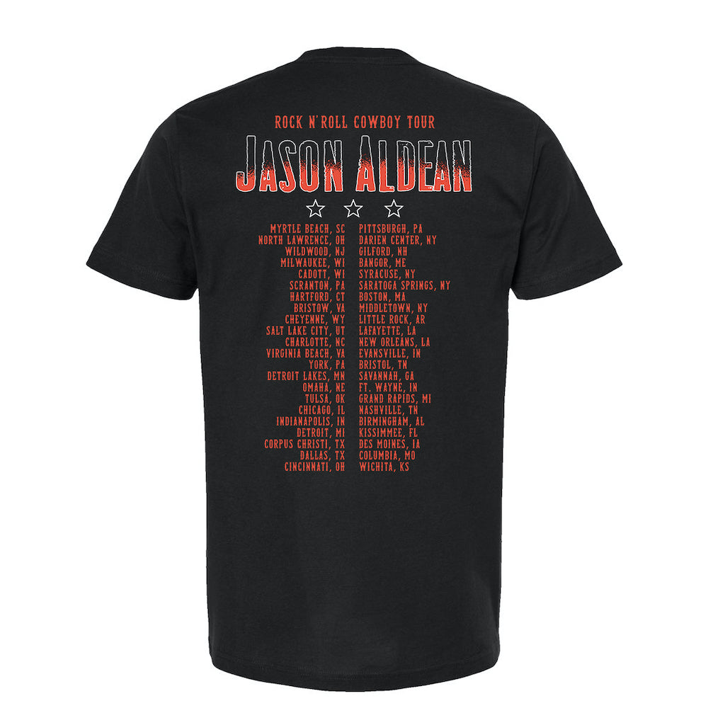 Rock N' Roll Cowboy Tour Tee – Jason Aldean Official Store