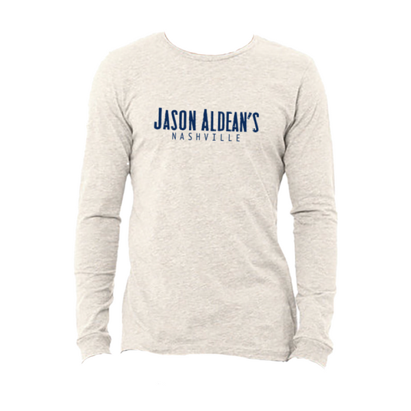 Jason Aldean's Nashville My Kinda Party Cream Long Sleeve