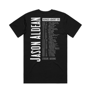 Songs About Us Tour Photo Tee Back