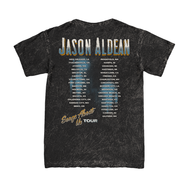 Songs About Us Tour Vintage Tee Back