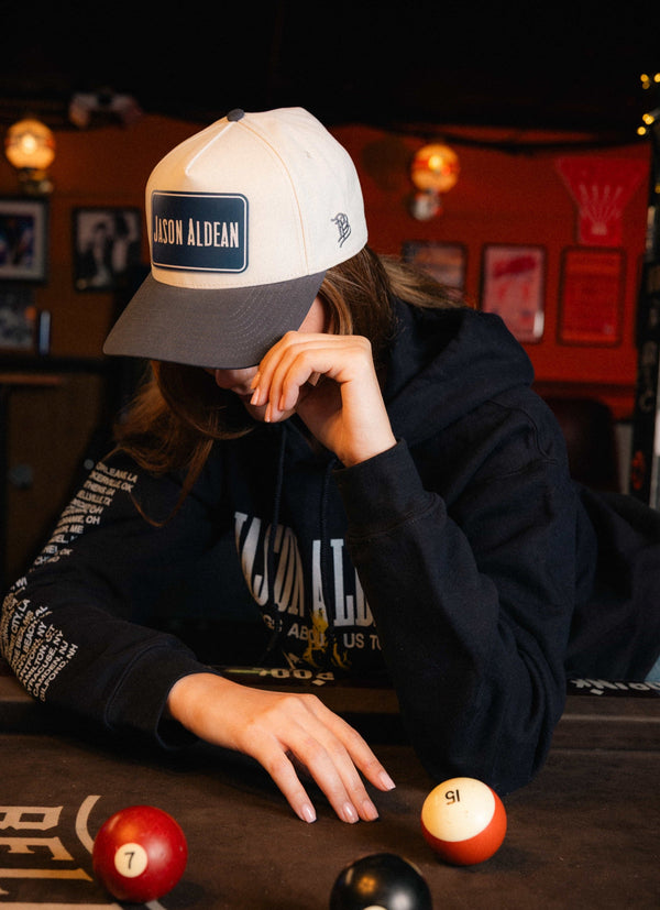 Cream Snapback Hat