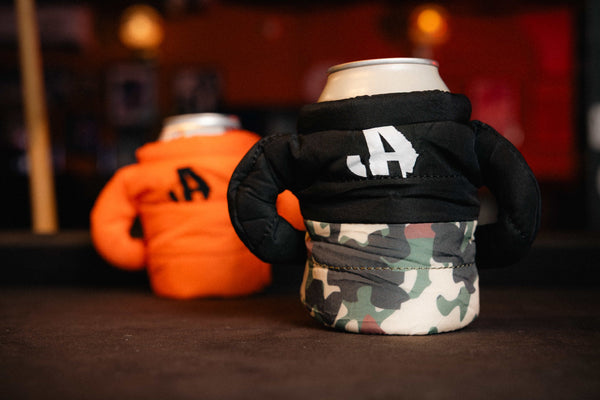 Camo Jacket Can Cozie