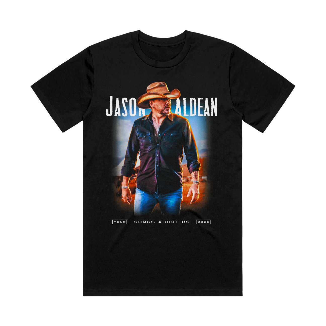 Songs About Us Tour Photo Tee Front