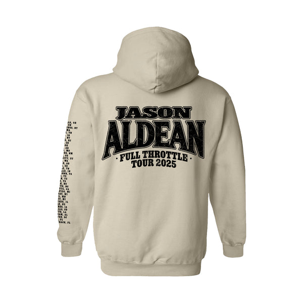 Full Throttle Tour Hoodie Back