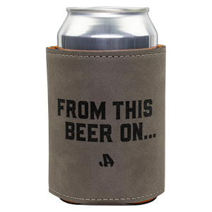 From This Beer On Grey Can Cozie