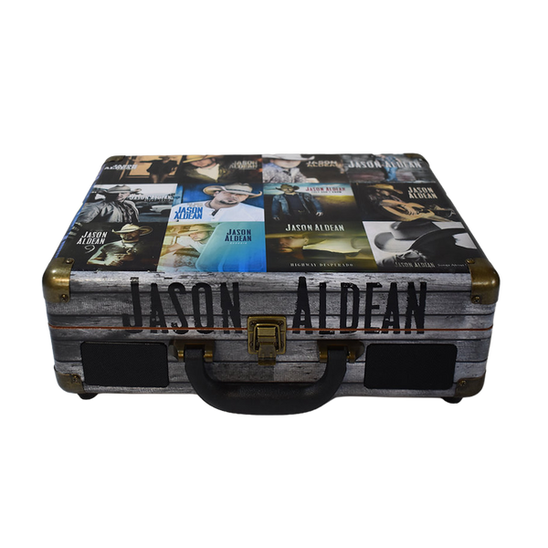 Autographed Limited Edition Jason Aldean Turntable