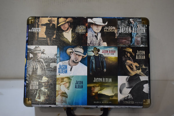 Autographed Limited Edition Jason Aldean Turntable