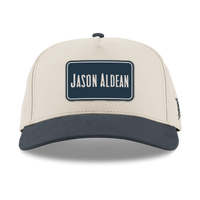 Cream Snapback Hat