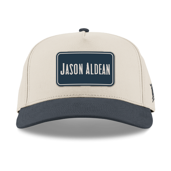Cream Snapback Hat