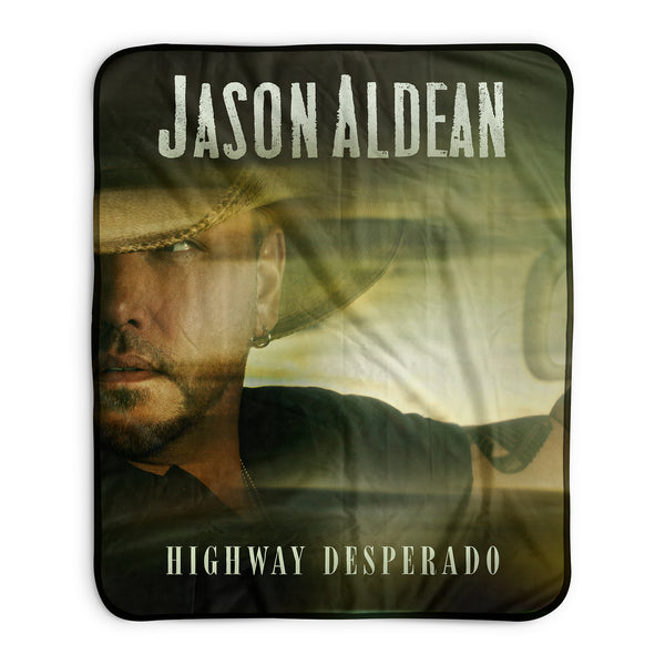 Highway Desperado Fleece Blanket