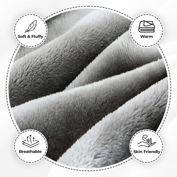 Soft & Fluffy, Warm, Breathable, Skin Friendly