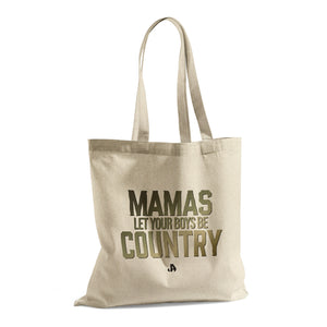 Let Your Boys Be Country Tote