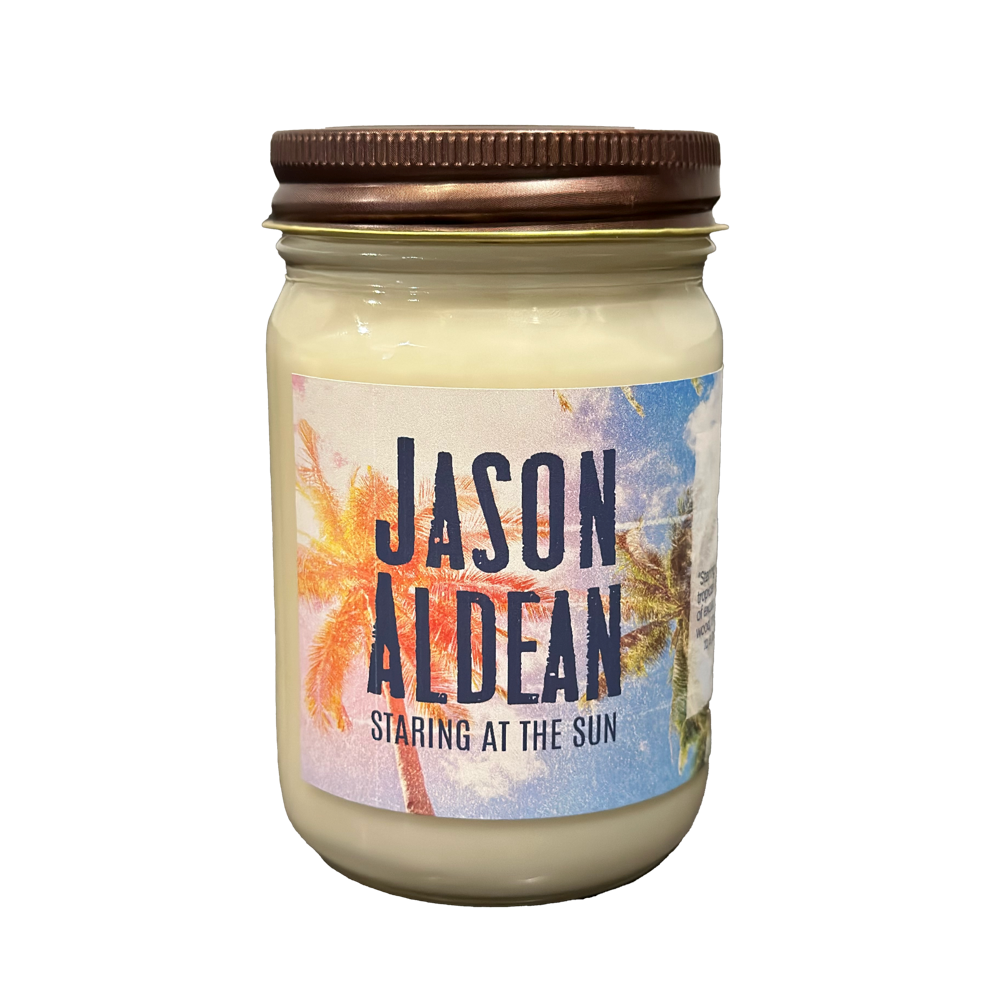 Staring At The Sun Lyrics Jason Aldean “Staring at the Sun” Candle – Jason Aldean Official Store
