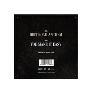 The Diamond Collection 7" Vinyl Jacket Back