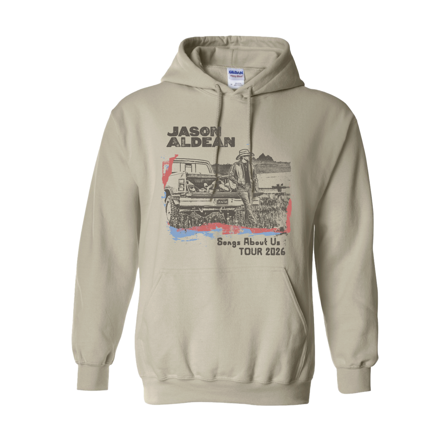 Songs About Us Tour Truck Hoodie Front