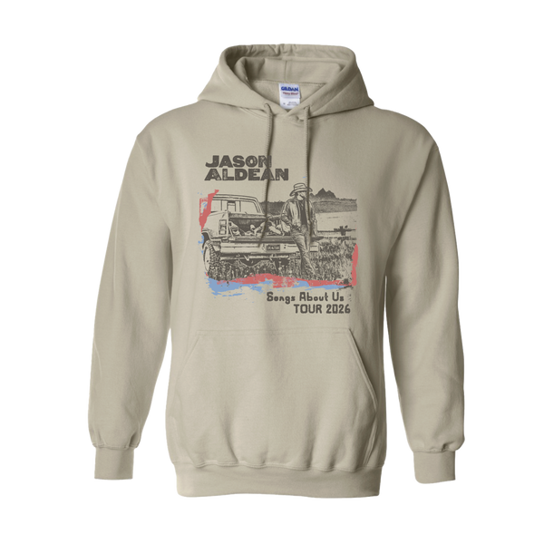 Songs About Us Tour Truck Hoodie Front