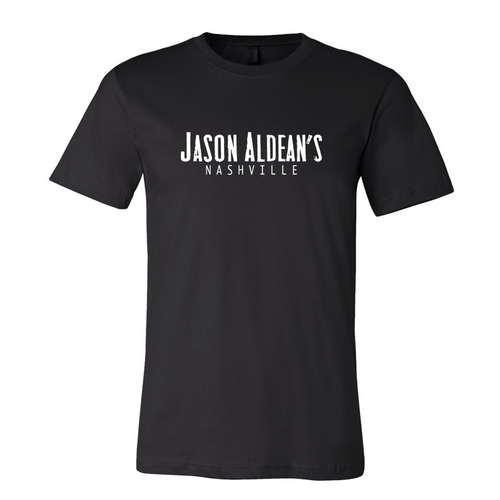Jason Aldean's Nashville Black Logo Tee