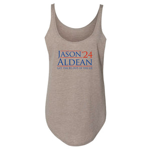 Jason 2024 Light Grey Ladies Tank