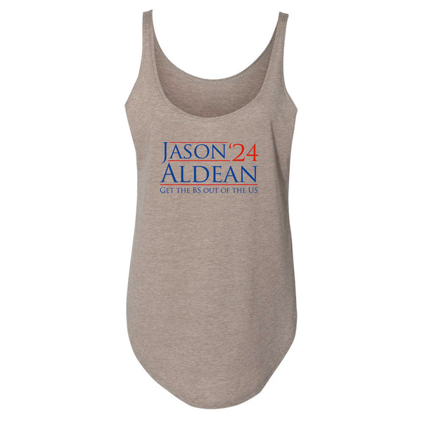 Jason 2024 Light Grey Ladies Tank